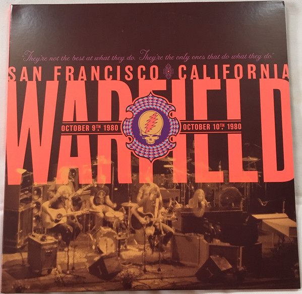 Grateful Dead - The Warfield, San Francisco, CA 10/9/80 & 10/10/80