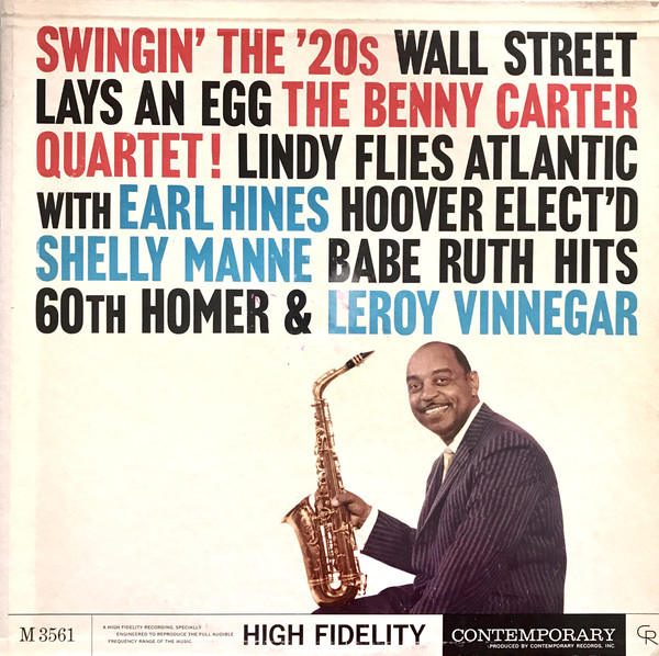 The Benny Carter Quartet - Swingin' The '20s