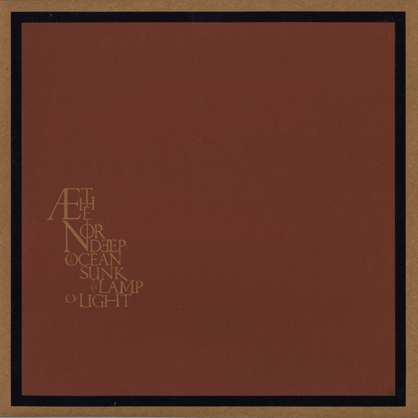 Æthenor ‎– Deep In Ocean Sunk The Lamp Of Light