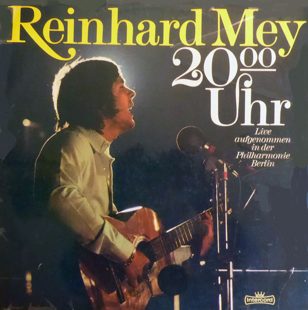 Reinhard Mey - 20.00 Uhr