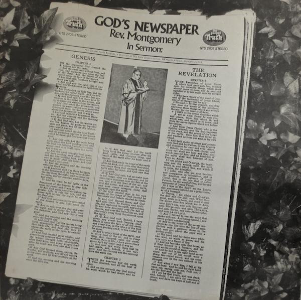 Reverend J.D. Montgomery & The Mt. Carmel Choir - God's Newspaper