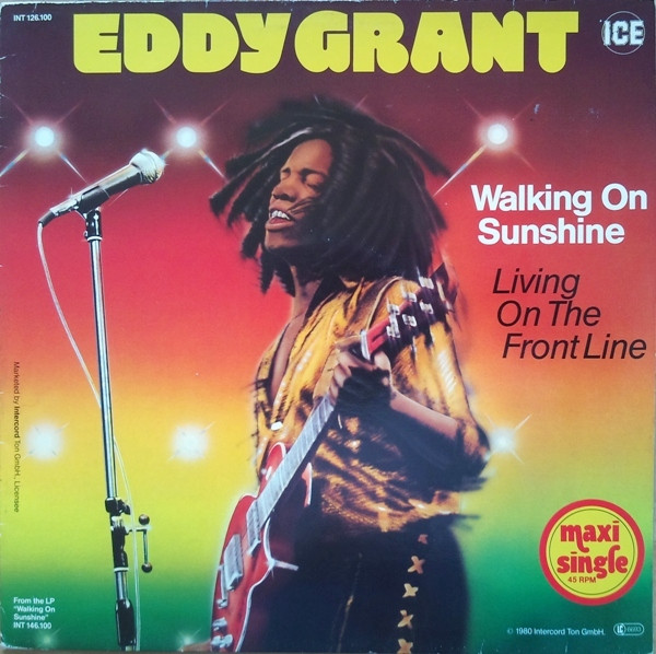 Eddy Grant - Walking On Sunshine/ Living On The Front Line